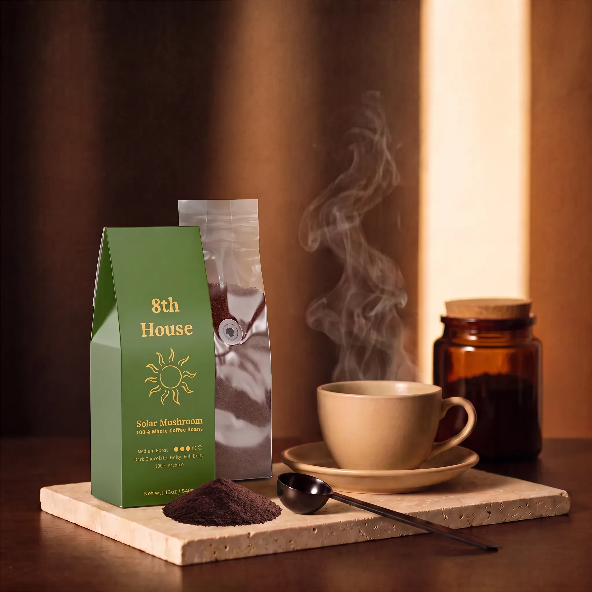 Solar Mushroom Coffee (Medium Roast)